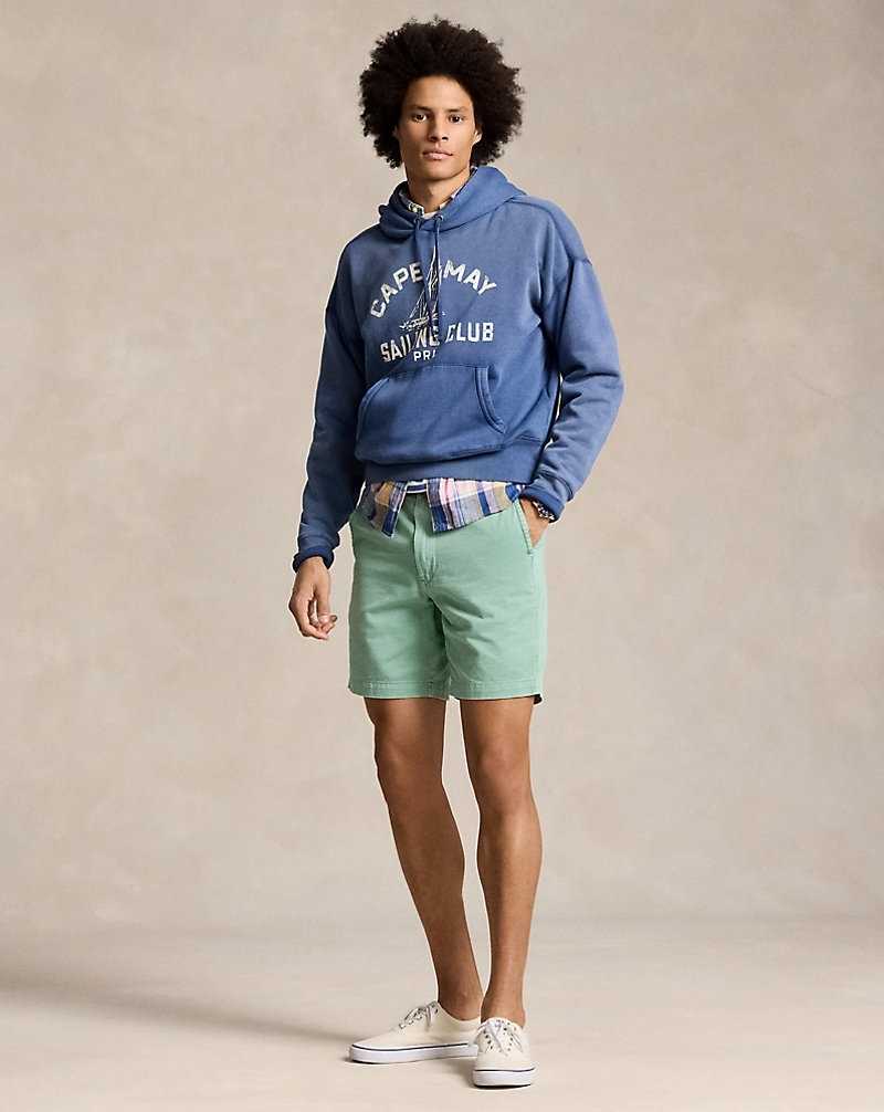 Short Ralph Lauren Salinger 20-cm Straight Fit Chino Hombre Verde Menta | ULMAEWG-84 - vista 1