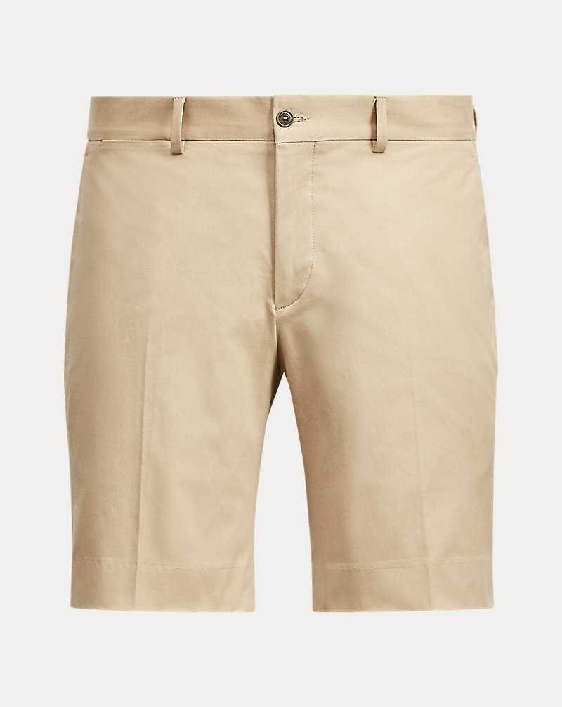 Short Ralph Lauren Straight Fit Stretch Chino Hombre Kaki | XHLZDGK-30 - vista 2