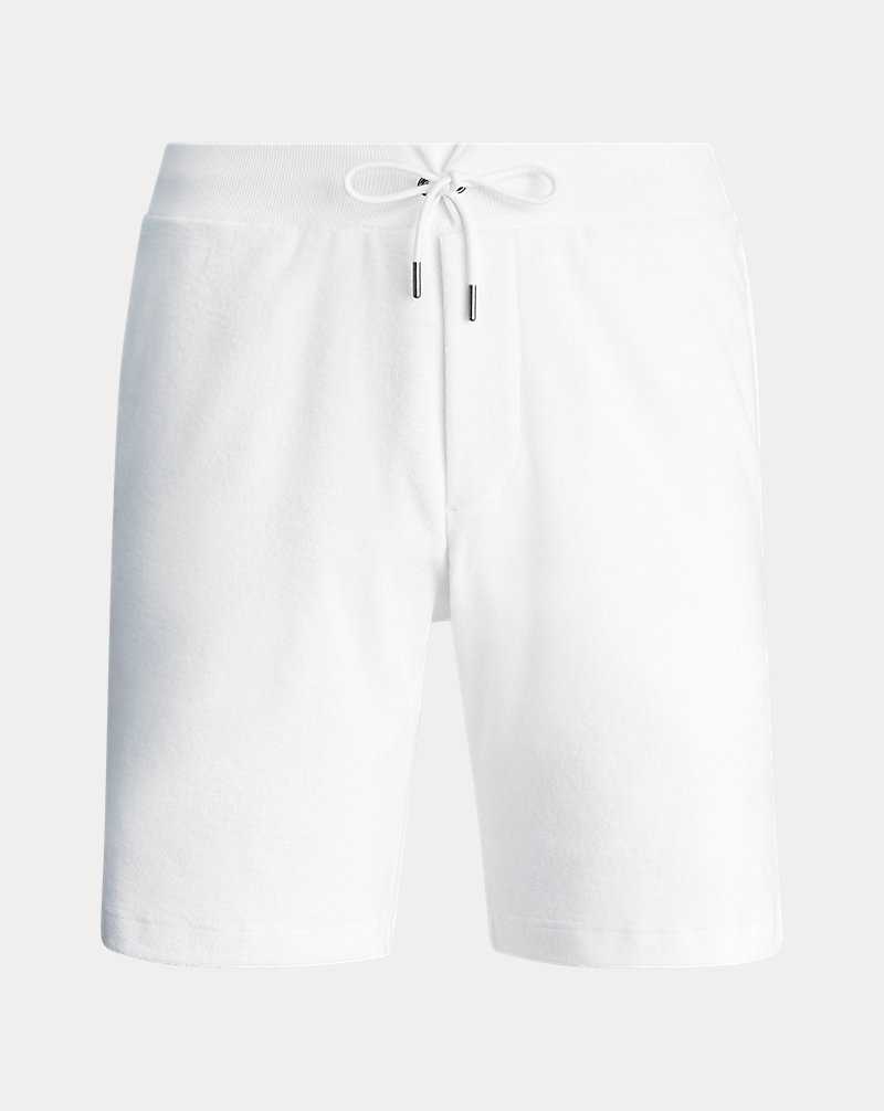 Short Ralph Lauren Terry Drawstring Hombre Blancos | BQDEMGA-04 - vista 2