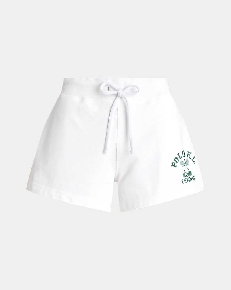Short Ralph Lauren Wimbledon Lightweight Fleece Mujer Blancos | URCSWGM-56 - vista 2