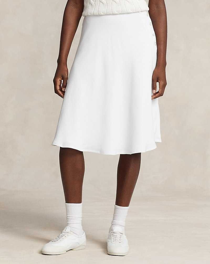 Short Ralph Lauren Wimbledon Umpire A-Line Mujer Blancos | MPCXFOR-78 - vista 3