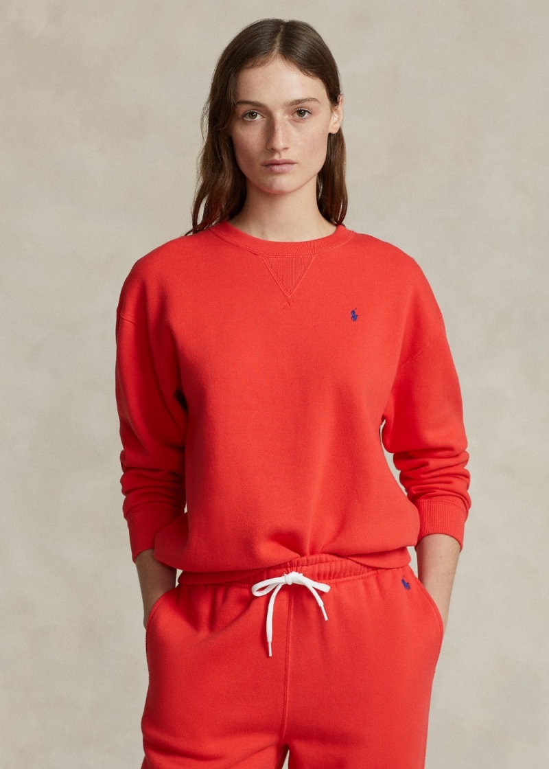 Sudadera Fleece Crewneck Mujer Azules | NMIG39870 - vista 1