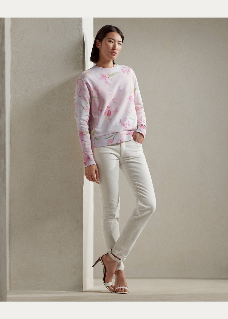 Sudadera Lunar New Year Fleece Crewneck Pullover Mujer Multicolor | ULIA13268 - vista 2