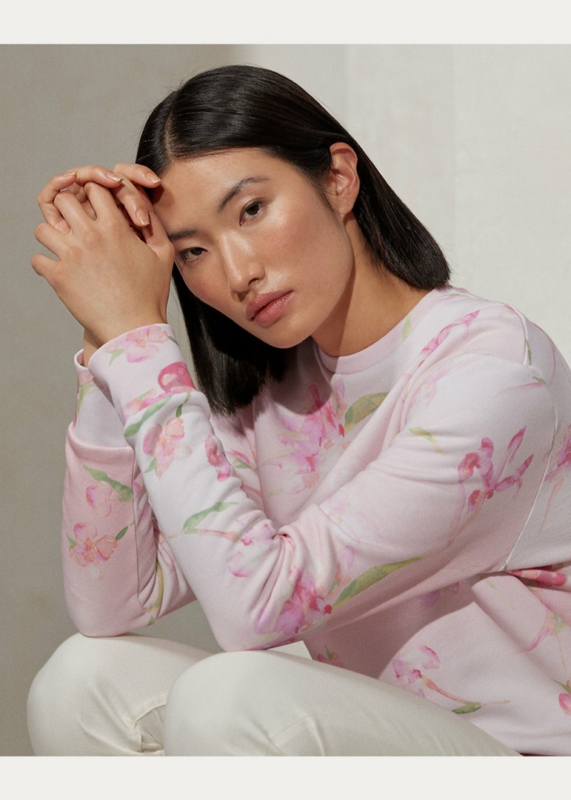 Sudadera Lunar New Year Fleece Crewneck Pullover Mujer Multicolor | ULIA13268 - vista 4