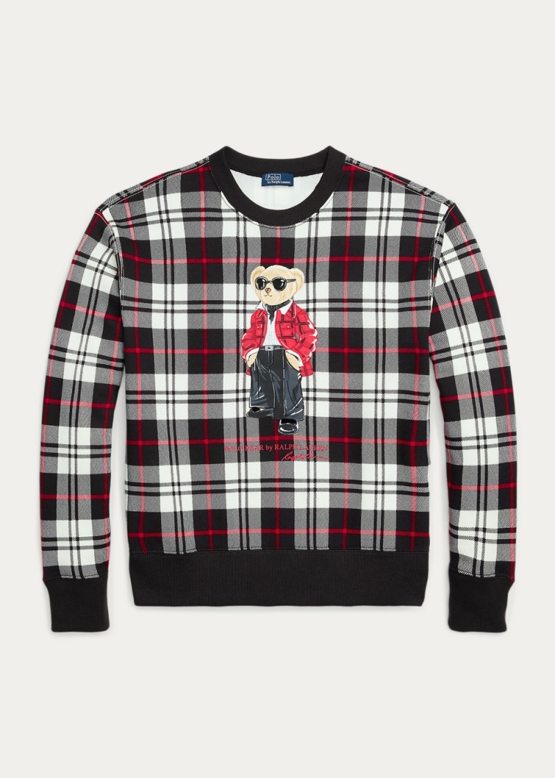 Sudadera Polo Bear Algodon-Blend Mujer Rojos | NJEK29175 - vista 2