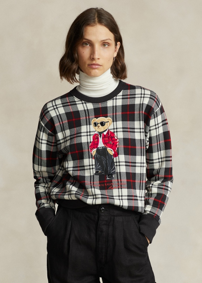 Sudadera Polo Bear Algodon-Blend Mujer Rojos | NJEK29175 - vista 1