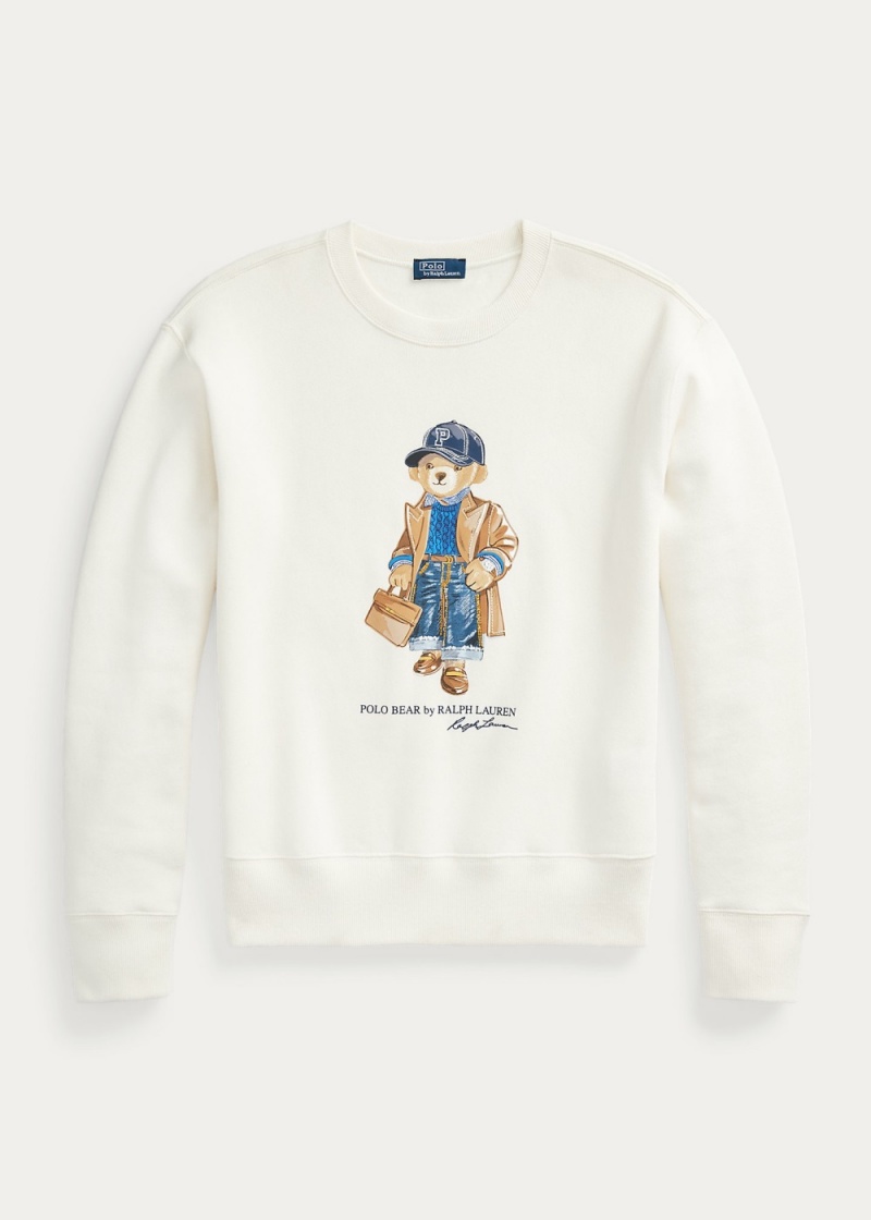Sudadera Polo Bear Algodon-Blend Mujer Azul Marino | AMBP64057 - vista 2