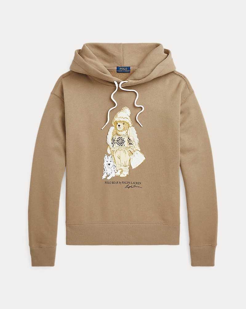Sudadera con Capucha Ralph Lauren Bear Fleece Mujer Madison Tan | OXRVHWL-84 - vista 2