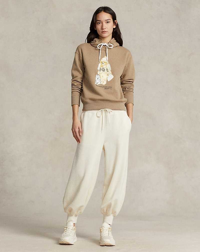 Sudadera con Capucha Ralph Lauren Bear Fleece Mujer Madison Tan | OXRVHWL-84 - vista 3