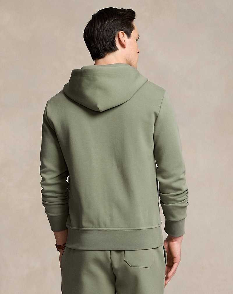 Sudadera con Capucha Ralph Lauren Double-Knit Full-Zip Hombre Verdes | CJPBMWR-26 - vista 4