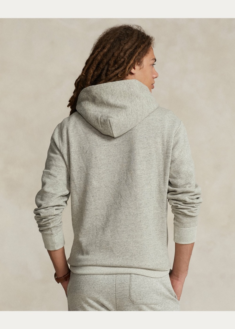 Sudadera con Capucha Fleece Mujer Beige | JOGM08469 - vista 3