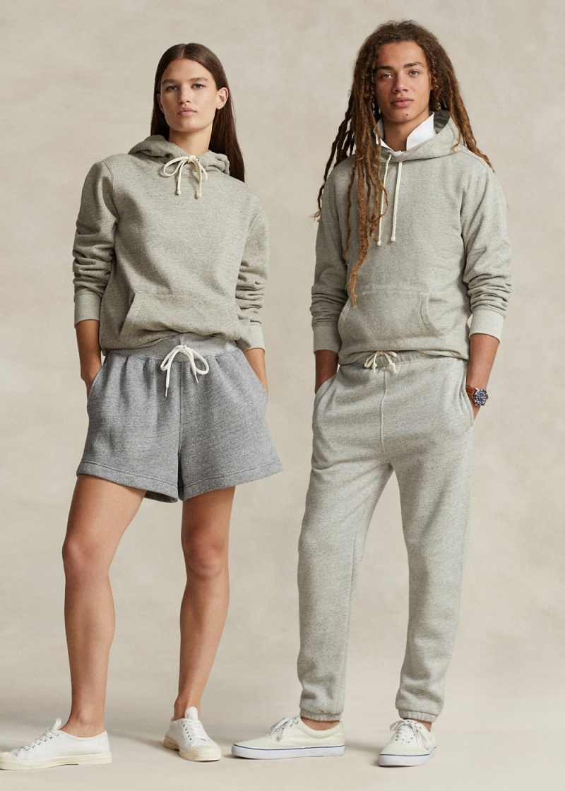 Sudadera con Capucha Fleece Mujer Beige | JOGM08469 - vista 1