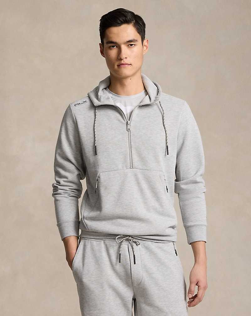 Sudadera con Capucha Ralph Lauren Fleece Half-Zip Hombre Andover Heather | NMBZOVA-13 - vista 1