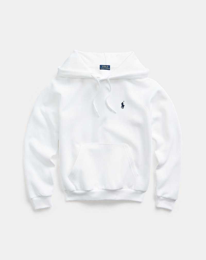 Sudadera con Capucha Ralph Lauren Fleece Mujer Blancos | GXLFBWC-83 - vista 2