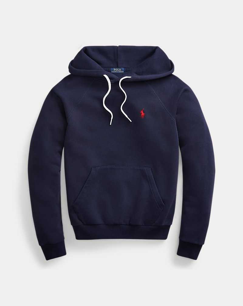 Sudadera con Capucha Ralph Lauren Fleece Mujer Azul Marino | DZQHRFS-42 - vista 2