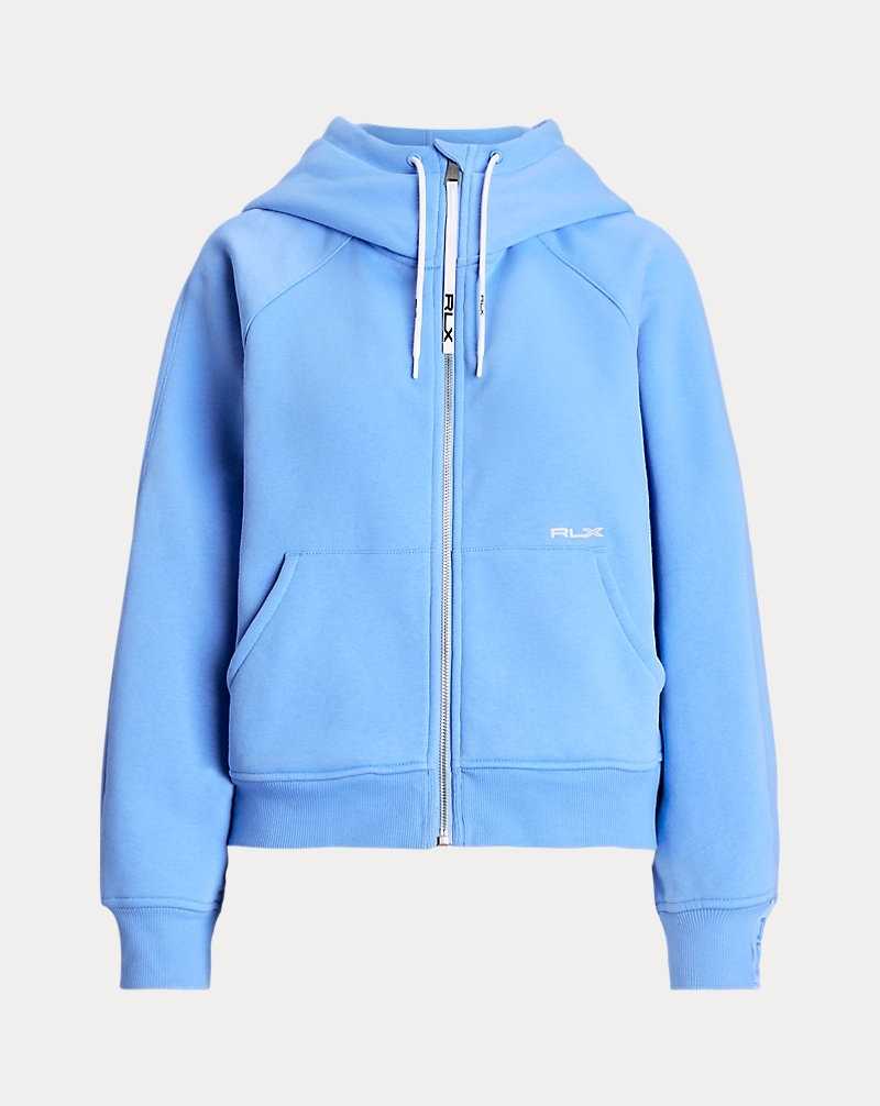 Sudadera con Capucha Ralph Lauren Fleece Full-Zip Dolman-Sleeve Mujer Azules | TQYSRIF-70 - vista 2