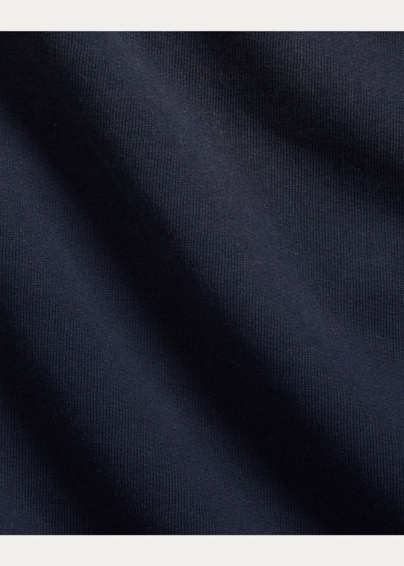 Sudadera con Capucha Logo Fleece Hombre Azul Marino | MSKE89075 - vista 3
