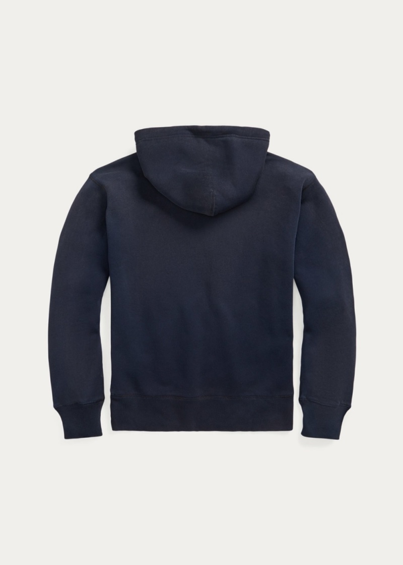 Sudadera con Capucha Logo Fleece Hombre Azul Marino | MSKE89075 - vista 1