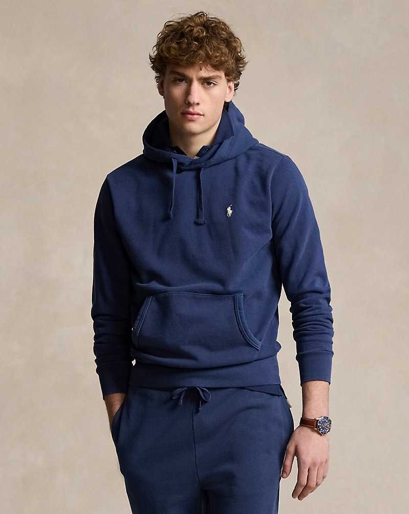 Sudadera con Capucha Ralph Lauren Loopback Fleece Hombre Azul Marino | DZLTHUG-89 - vista 1