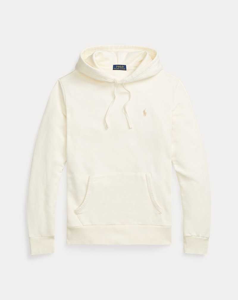 Sudadera con Capucha Ralph Lauren Loopback Fleece Hombre Creme | QOJHNKC-83 - vista 2