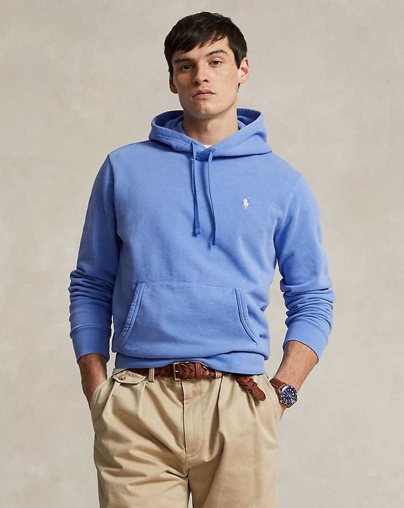 Sudadera con Capucha Ralph Lauren Loopback Fleece Hombre Azules | NCZGROU-30 - vista 1