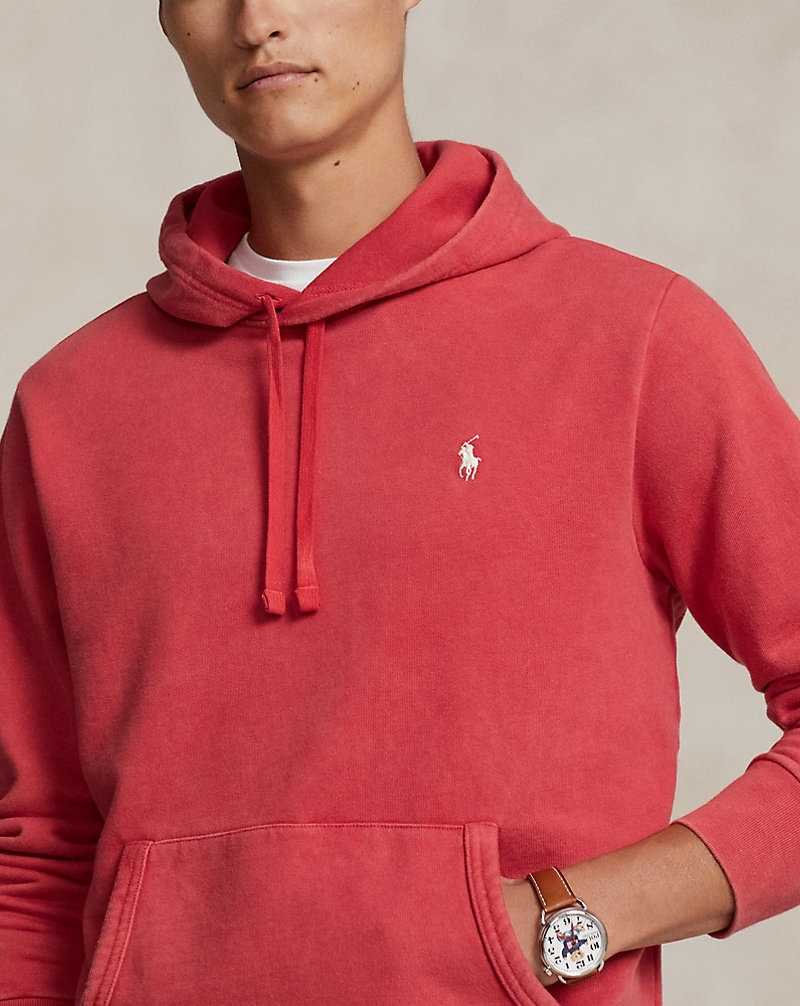 Sudadera con Capucha Ralph Lauren Loopback Fleece Hombre Rojos | AJGEQKF-02 - vista 5