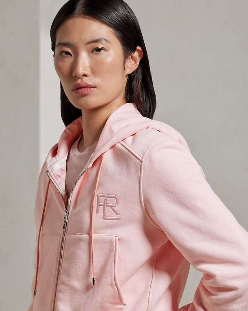 Sudadera con Capucha Ralph Lauren Lunar New Year Fleece Full-Zip Mujer Rosas | PMLNOFX-09 - vista 5