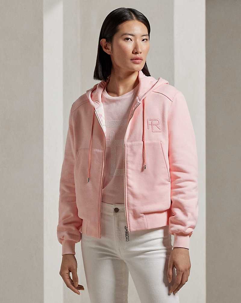Sudadera con Capucha Ralph Lauren Lunar New Year Fleece Full-Zip Mujer Rosas | PMLNOFX-09 - vista 1