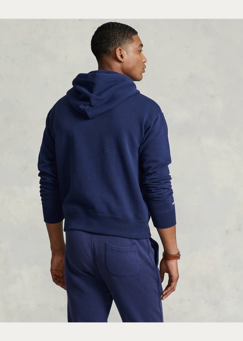 Sudadera con Capucha Pink Pony Fleece Mujer Azul Marino | XEYF09826 - vista 3