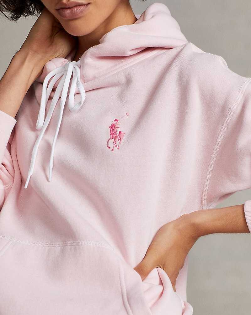 Sudadera con Capucha Ralph Lauren Pink Pony Fleece Mujer Rosas | IQWXUEC-41 - vista 5