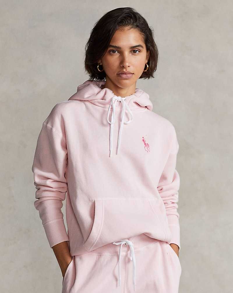 Sudadera con Capucha Ralph Lauren Pink Pony Fleece Mujer Rosas | IQWXUEC-41 - vista 1