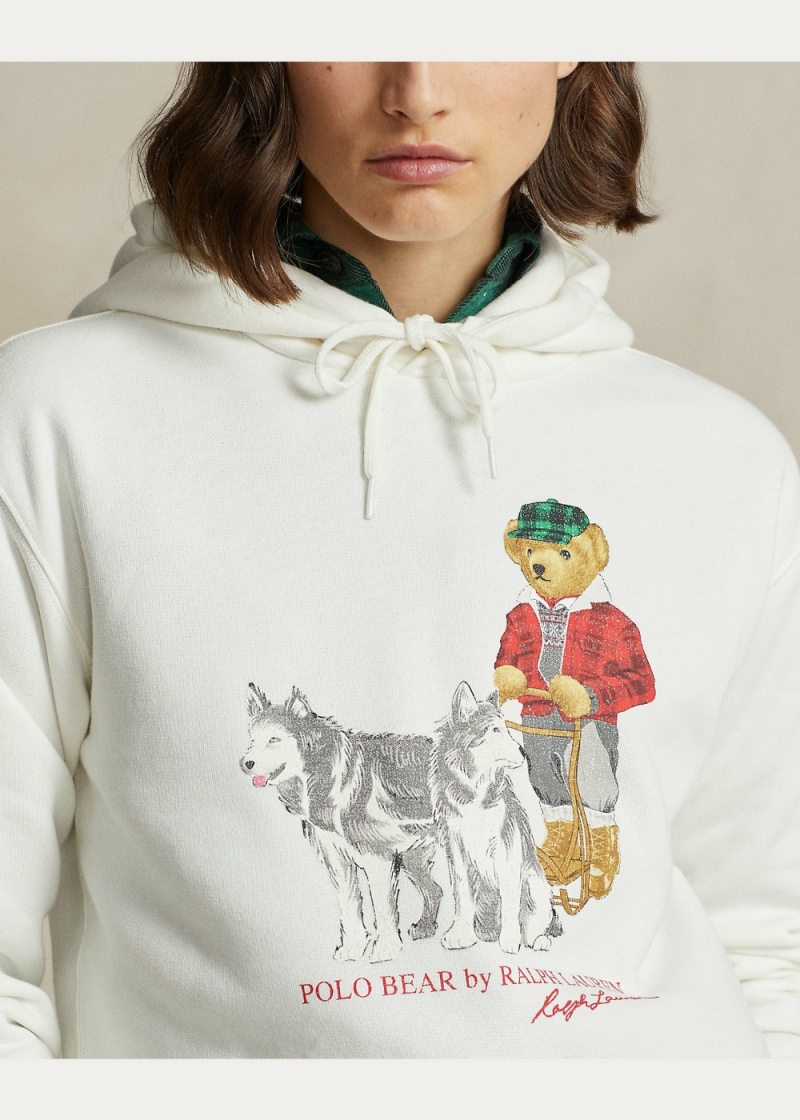 Sudadera con Capucha Polo Bear Fleece Mujer Azules | EKBJ62514 - vista 5