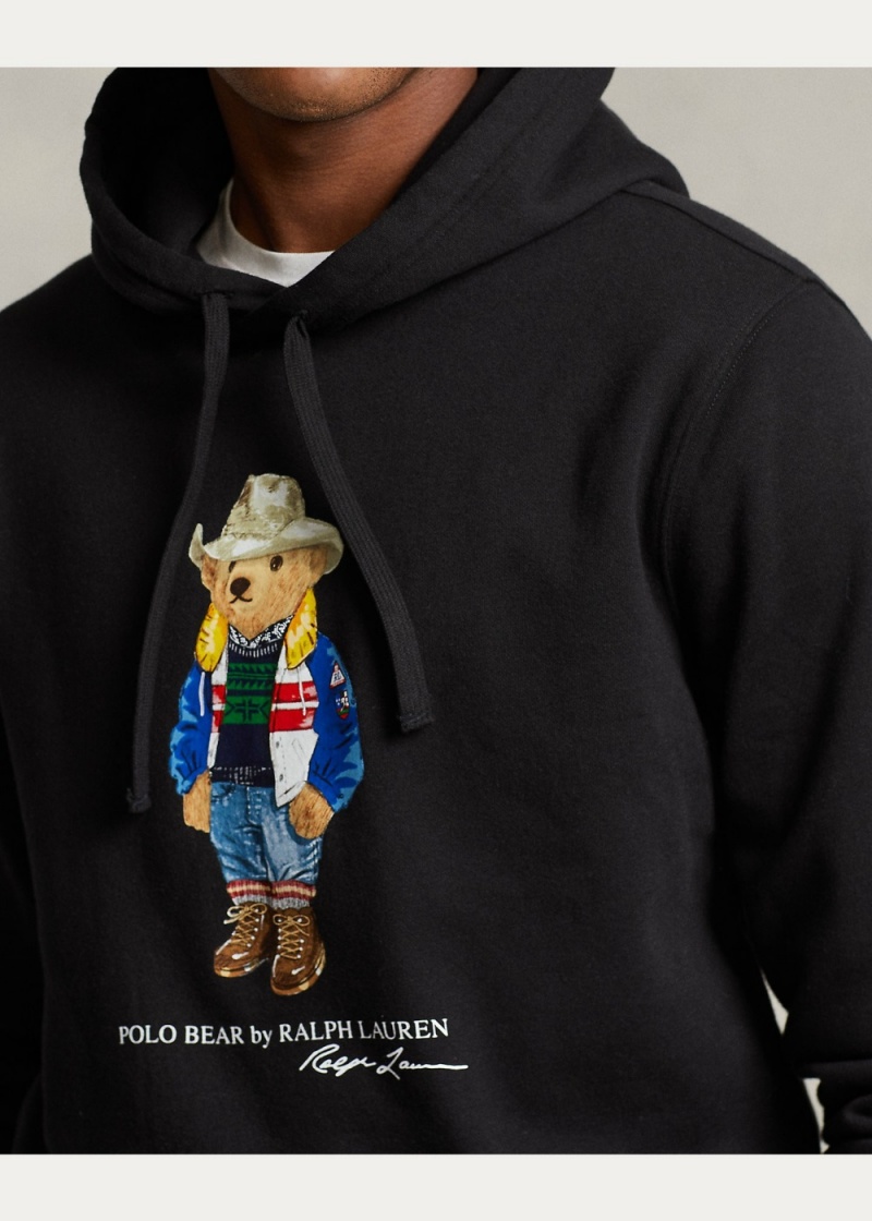 Sudadera con Capucha Polo Bear Fleece Hombre Creme | NKWM06243 - vista 4