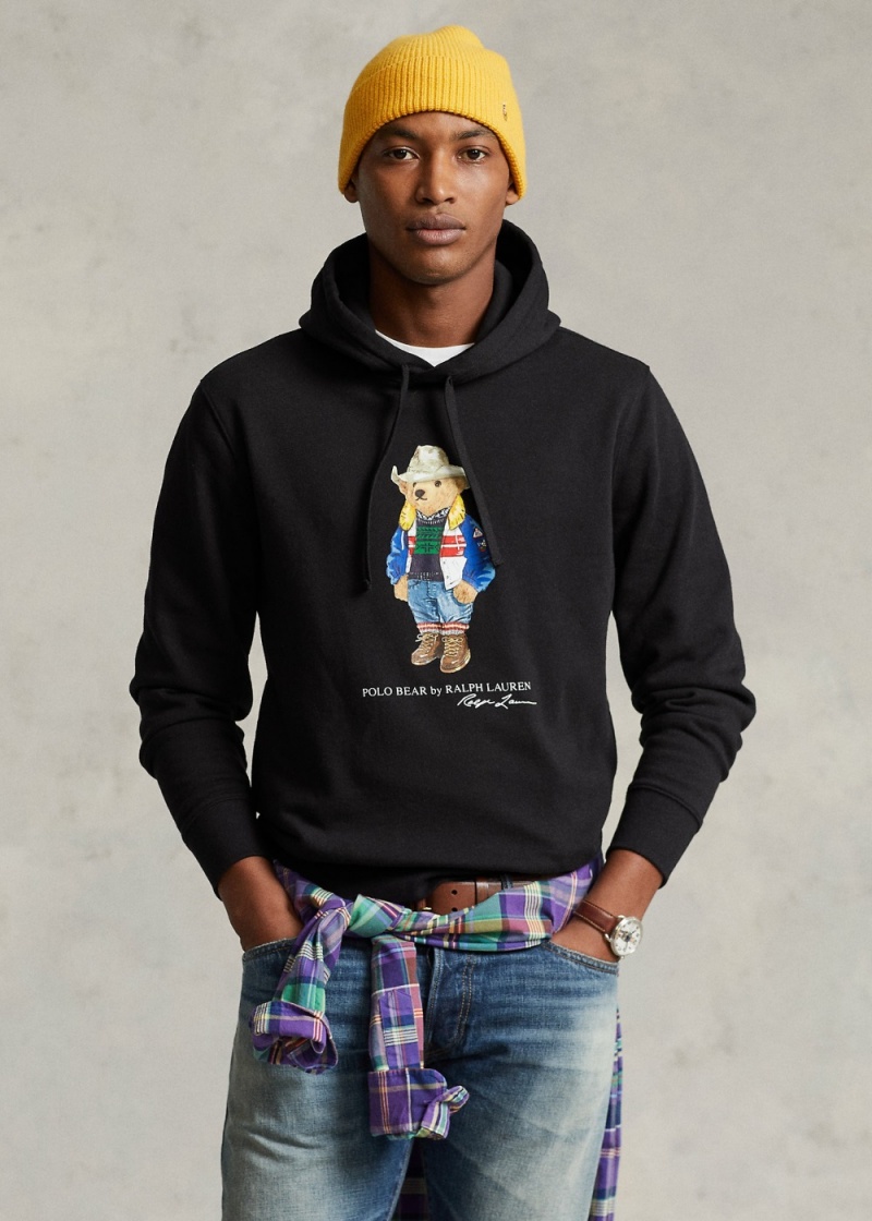 Sudadera con Capucha Polo Bear Fleece Hombre Creme | NKWM06243 - vista 1