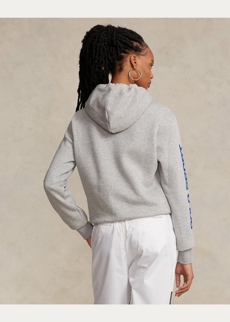 Sudadera con Capucha Polo Deporte Fleece Mujer Rojos | BCKP69103 - vista 5