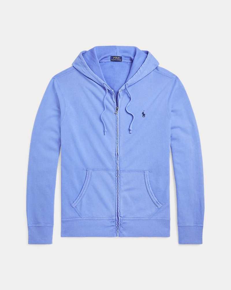 Sudadera con Capucha Ralph Lauren Spa Terry Full-Zip Hombre Azules | OFLYDGA-59 - vista 2