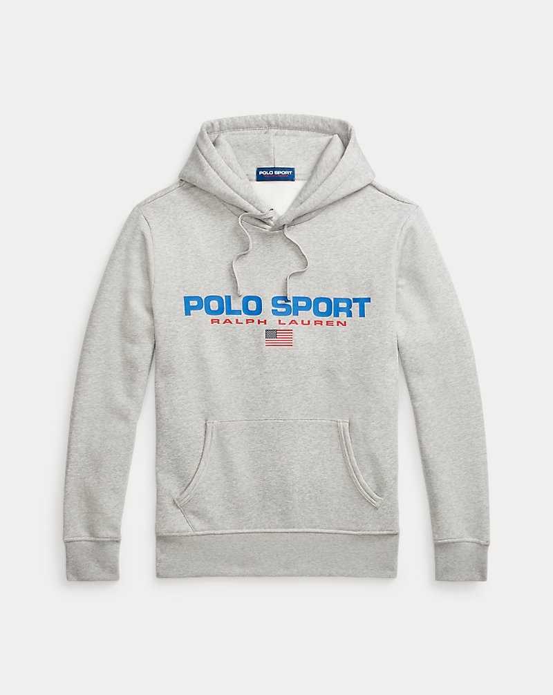 Sudadera con Capucha Ralph Lauren Sport Fleece Hombre Andover Heather | TCEBPXO-35 - vista 2