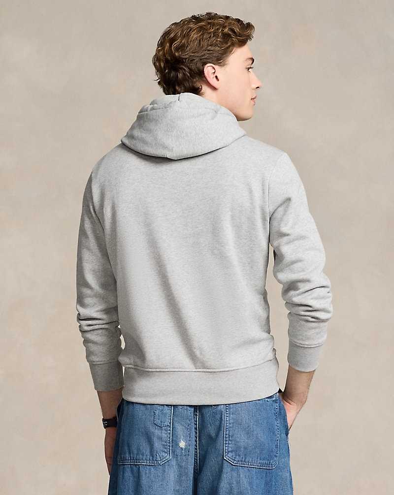 Sudadera con Capucha Ralph Lauren Sport Fleece Hombre Andover Heather | TCEBPXO-35 - vista 4