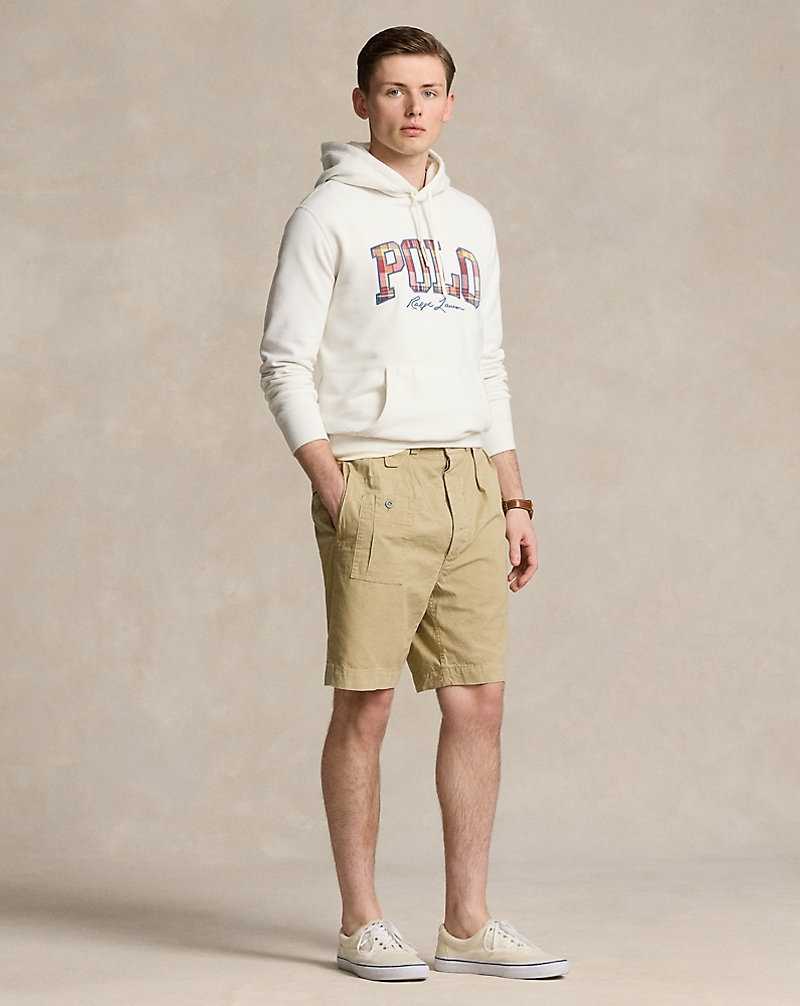 Sudadera con Capucha Ralph Lauren The RL Fleece Plaid-Logo Hombre Nevis | YHQZOAR-97 - vista 3