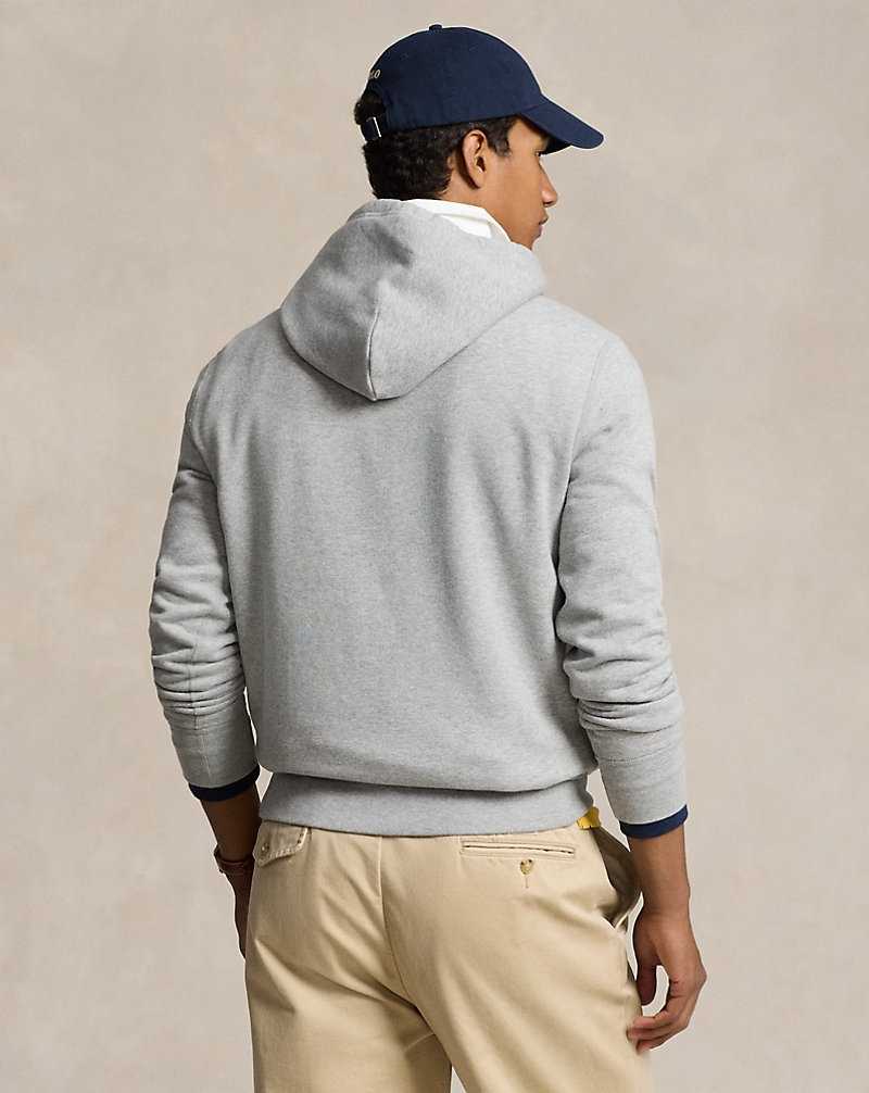 Sudadera con Capucha Ralph Lauren The RL Fleece Hombre Andover Heather | YTJDWSZ-75 - vista 4