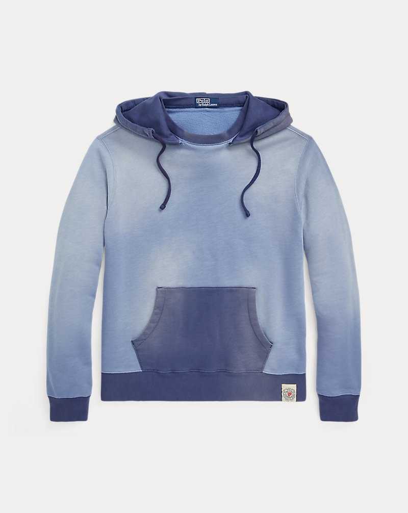 Sudadera con Capucha Ralph Lauren Two-Tone Fleece Hombre Azules | XLPIQFO-45 - vista 2