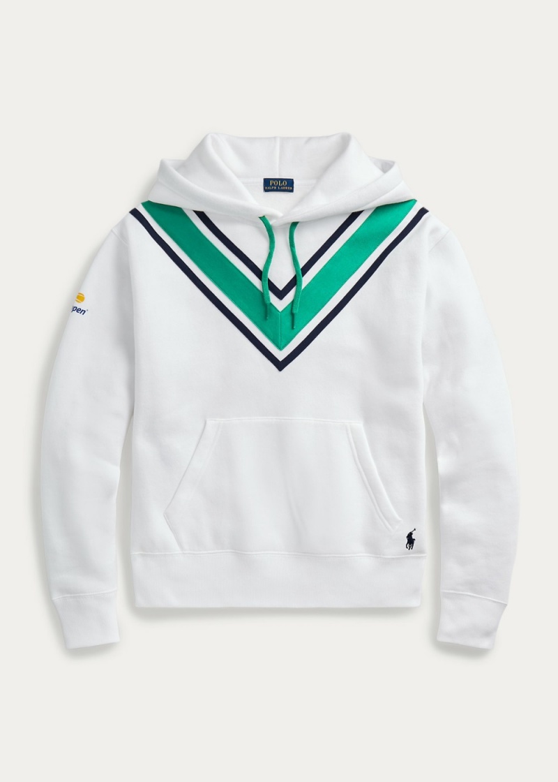 Sudadera con Capucha US Open Cricket Fleece Mujer Blancos | UHQX57318 - vista 2