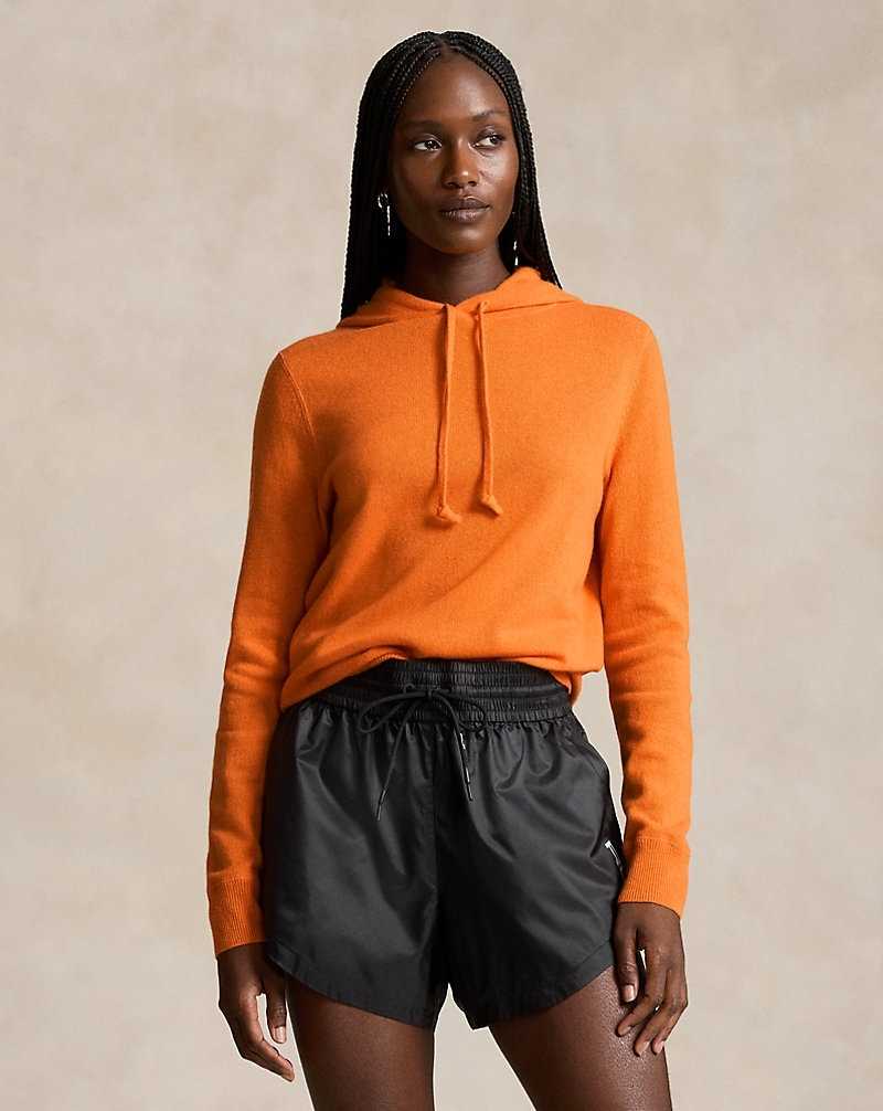 Sudadera con Capucha Ralph Lauren Washable Cashmere Mujer Naranjas | JBYDAXW-02 - vista 1