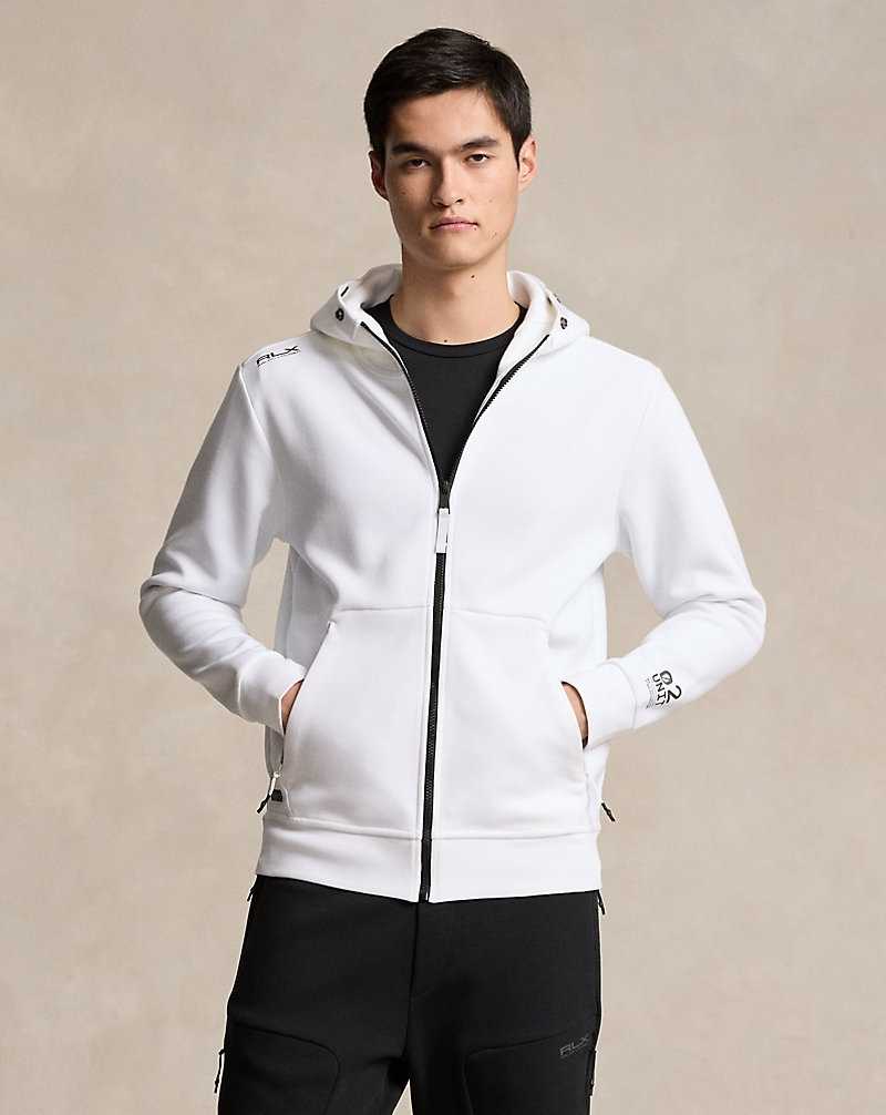 Sudadera con Capucha Ralph Lauren Water-Resistant Double-Knit Hombre Blancos | ZMJISDA-45 - vista 1