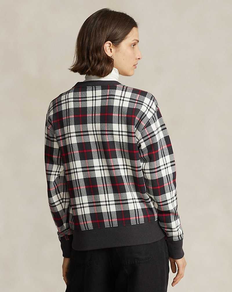 Sudaderas Ralph Lauren Bear Cotton-Blend Mujer Black/Cream/Red | CSPXURY-96 - vista 4