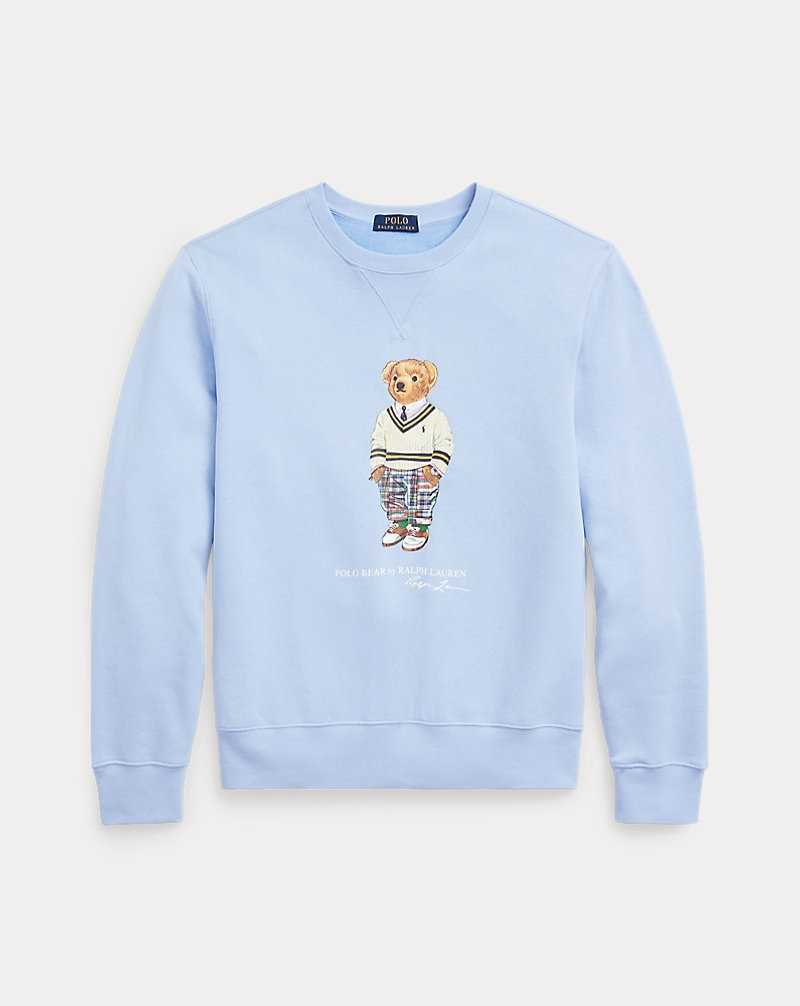 Sudaderas Ralph Lauren Bear Fleece Hombre Azules | SUHMBGW-72 - vista 2