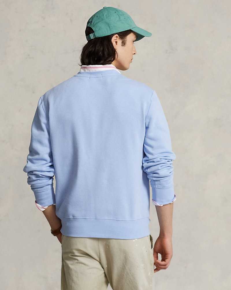 Sudaderas Ralph Lauren Bear Fleece Hombre Azules | SUHMBGW-72 - vista 4