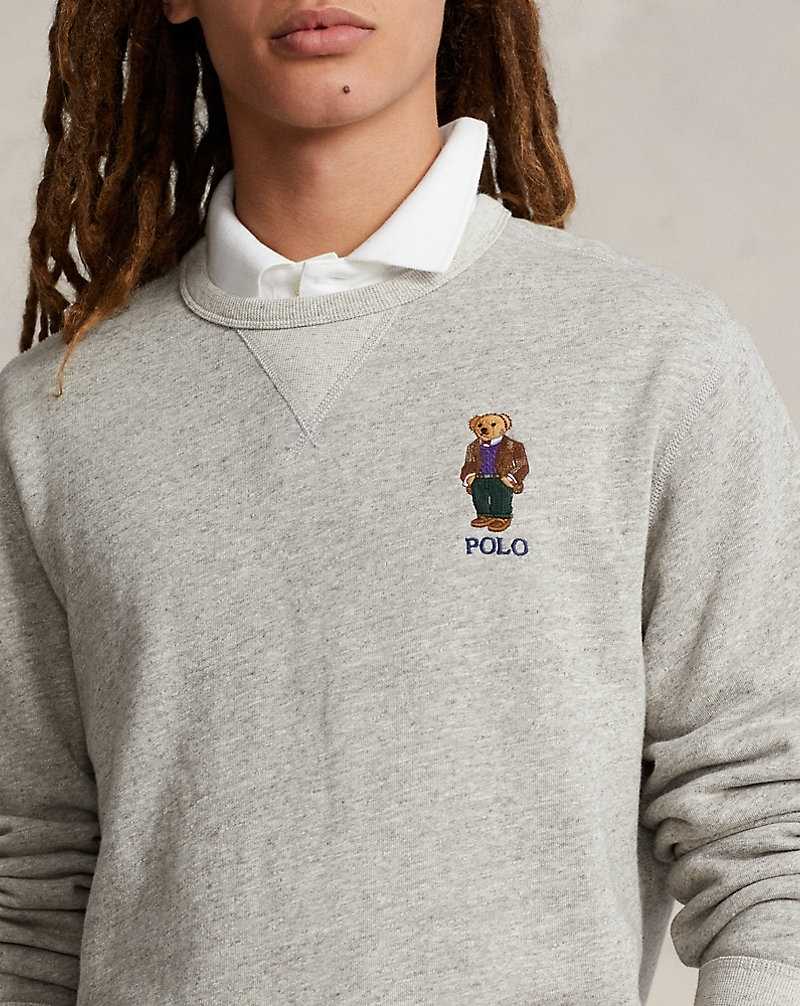 Sudaderas Ralph Lauren Bear Fleece Hombre Loft Heather Hrtg Be | RCGFNDX-29 - vista 5