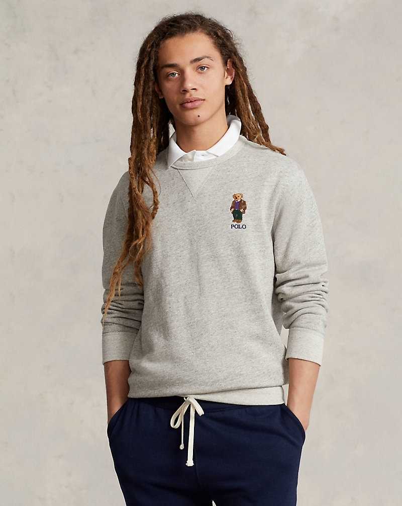 Sudaderas Ralph Lauren Bear Fleece Hombre Loft Heather Hrtg Be | RCGFNDX-29 - vista 1