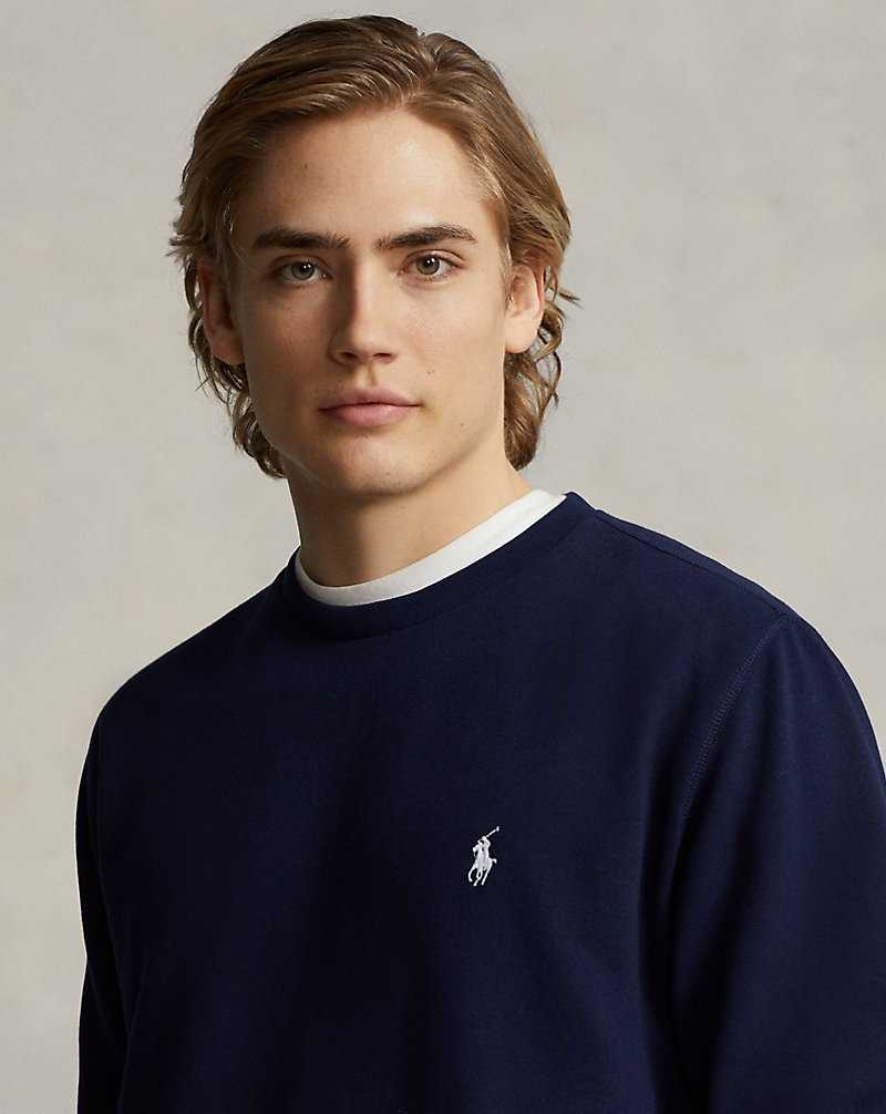 Sudaderas Ralph Lauren Classic Fit Performance Hombre Azul Marino | YXIZNWA-21 - vista 5